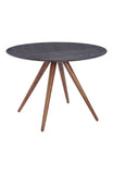 Grapeland Heights Dining Table Walnut & Black