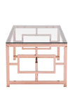 Geranium Coffee Table Rose Gold