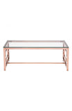 Geranium Coffee Table Rose Gold