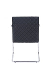 Quilt Dining Chair Black