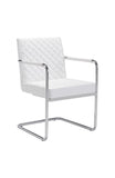 Quilt Dining Chair White