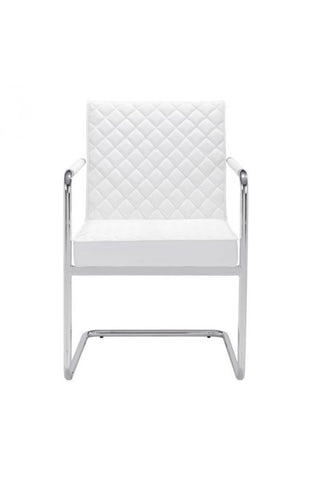 Quilt Dining Chair White