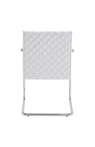 Quilt Dining Chair White