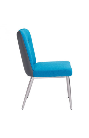 Hope Dining Chair Blue & Gray