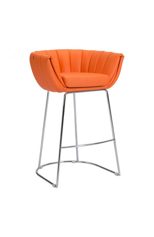 Latte Bar Chair Orange