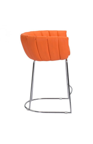 Latte Counter Chair Orange