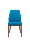 Vaz Dining Chair Blue Velvet