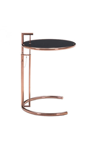 Eileen Grey Side Table Rose Gold