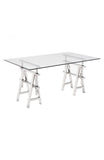 Lado Desk Chrome