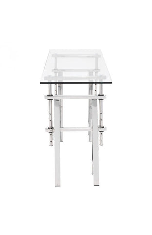 Lado Console Table Chrome