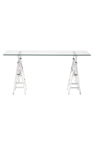 Lado Console Table Chrome