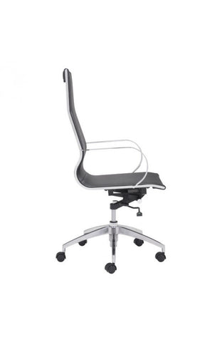 Glider High Back Office Chair Black