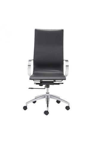 Glider High Back Office Chair Black