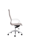 Glider High Back Office Chair Taupe