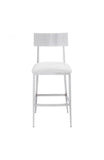 Mach Counter Chair White