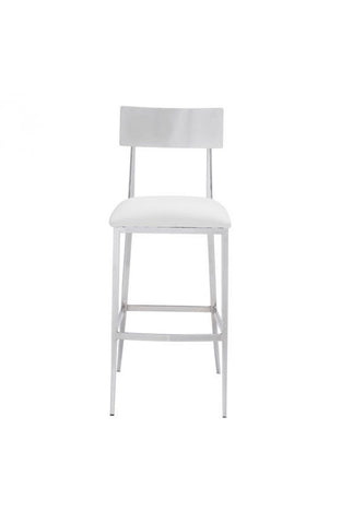 Mach Bar Chair White