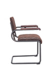 Father Dining Arm Chair Vintage Brown