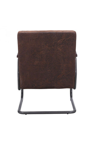 Father Lounge Chair Vintage Brown