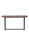 Papillion Console Table Distressed Cherry Oak