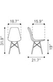 Probability Dining Chair Green