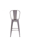 Elio Bar Chair Gunmetal