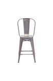 Elio Counter Chair Gunmetal