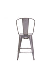 Elio Counter Chair Gunmetal