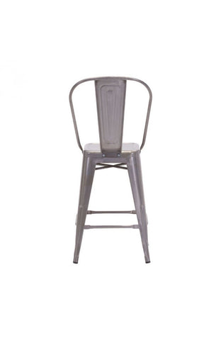 Elio Counter Chair Gunmetal