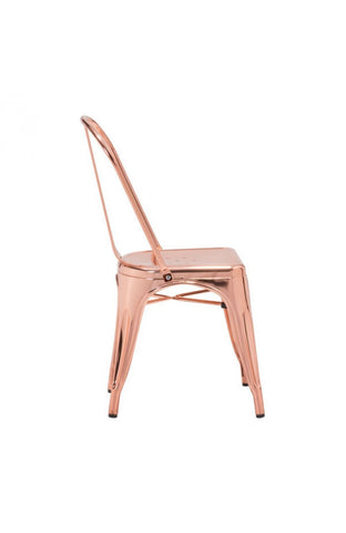 Elio Dining Chair Rose Gold