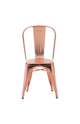 Elio Dining Chair Rose Gold