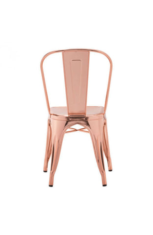 Elio Dining Chair Rose Gold