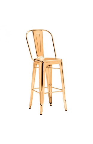 Elio Bar Chair Gold