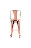 Elio Bar Chair Rose Gold