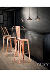 Elio Bar Chair Rose Gold