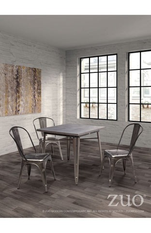 Olympia Dining Table Gunmetal