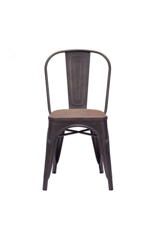 Elio Dining Chair Rustic Wood