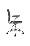 Criss Cross Office Chair Black