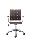 Criss Cross Office Chair Espresso