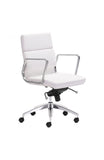 Engineer Low Back Office Chair White