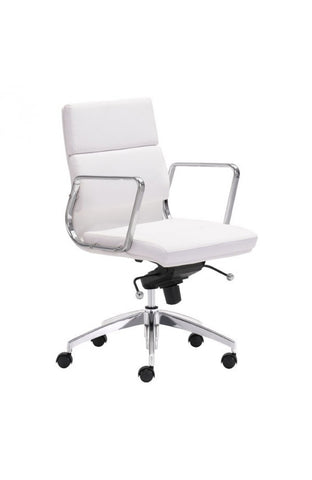 Engineer Low Back Office Chair White