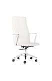 Herald High Back Office Chair White