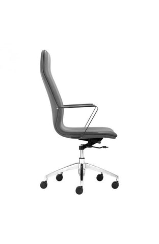 Herald High Back Office Chair Gray