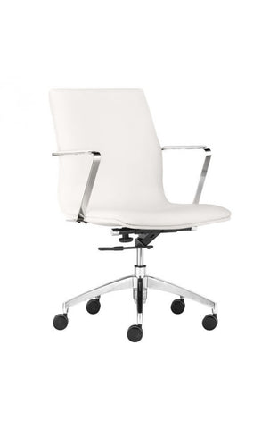 Herald Low Back Office Chair White