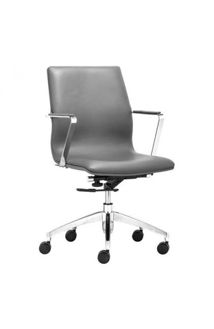 Herald Low Back Office Chair Gray