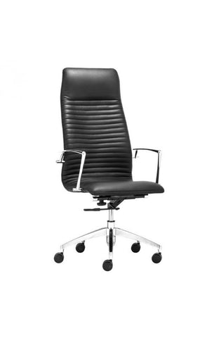 Lion High Back Office Chair Black