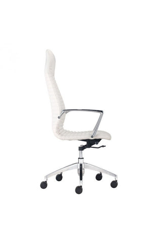 Lion High Back Office Chair White