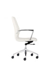 Lion Low Back Office Chair White