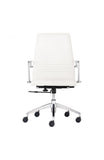 Lion Low Back Office Chair White