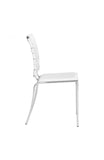 Criss Cross Dining Chair White