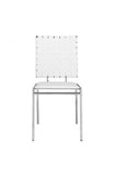 Criss Cross Dining Chair White